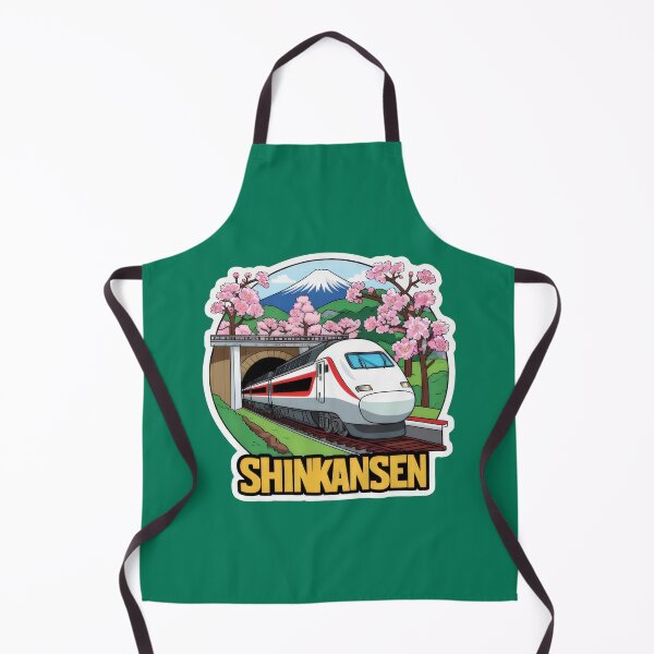 Item preview, Shinkansen Sticker I designed and sold by Digital Japan.