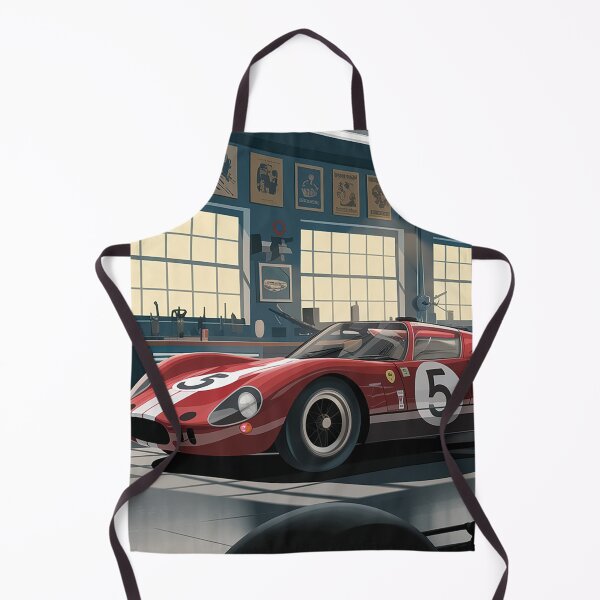 Item preview, retro red racing car 5 designed and sold by Random Designs.