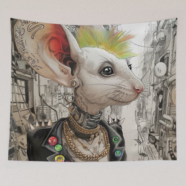 Item preview, Rat Punk from Rat Gang Crew and the Broken City Tale Teller Club Books designed and sold by Tale Teller Club.