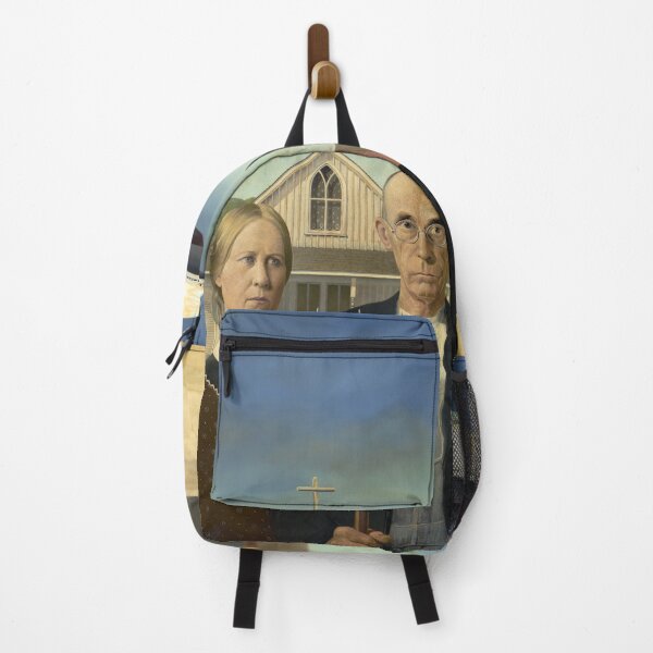 Item preview, GRANT WOOD - UFO AI designed and sold by LOREARTSTUDIO.