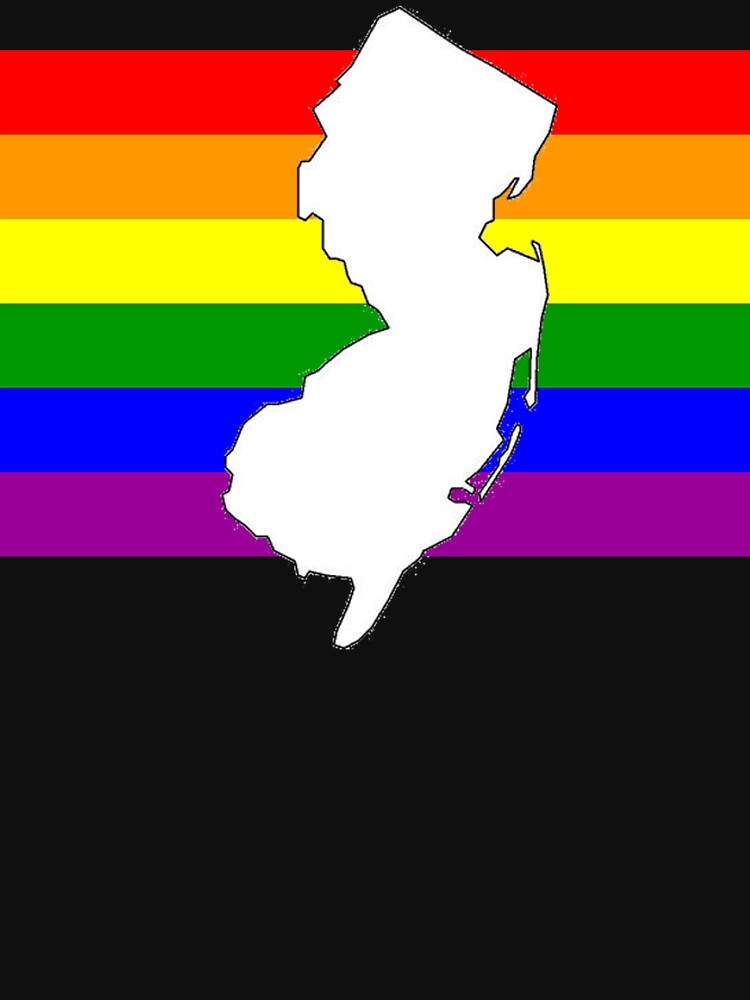 New Jersey Gay Pride - New Jersey LGBT - New Jersey Rainbow Flag
