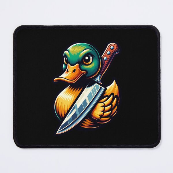 Item preview, Duck Halloween with Knife designed and sold by FunnyDsgn.