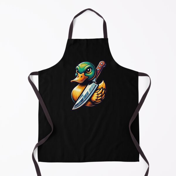 Item preview, Duck Halloween with Knife designed and sold by FunnyDsgn.