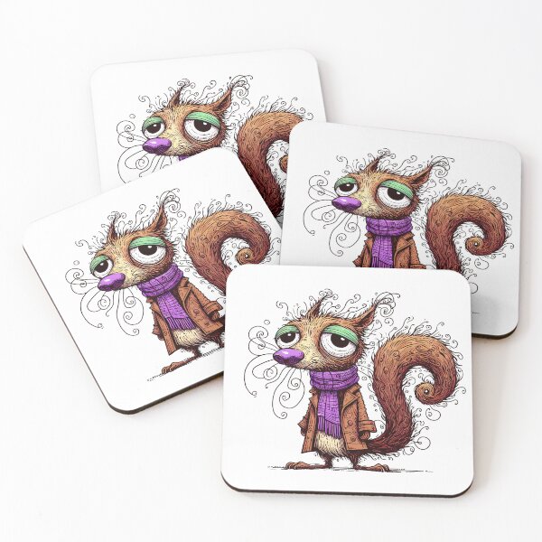 Item preview, Winter Squirrel designed and sold by FrozenRoscoe.
