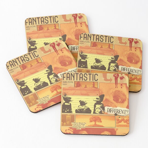 Item preview, Fantastic Mr Fox movie poster designed and sold by byskyesgraphics.