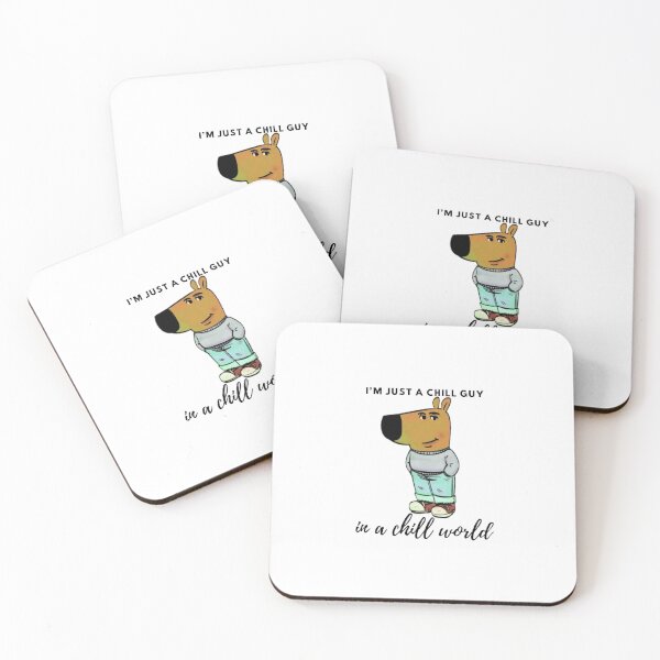 Item preview, "I'm just a chill guy; in a chill world" -  designed and sold by ka-19.