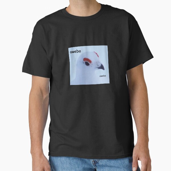 Item preview, awebo bird meme designed and sold by wawawover.