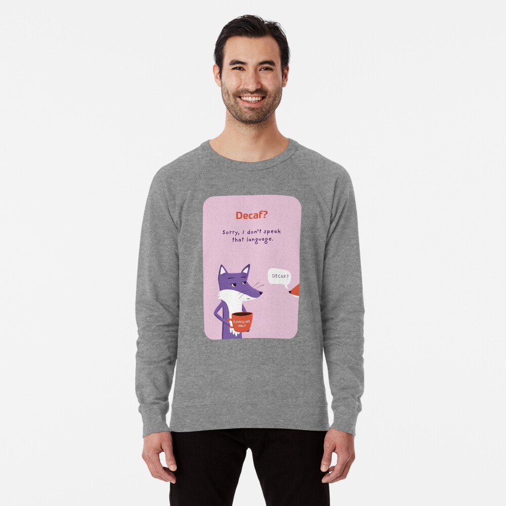 Item preview, Lightweight Sweatshirt designed and sold by ItsPurpleFox.
