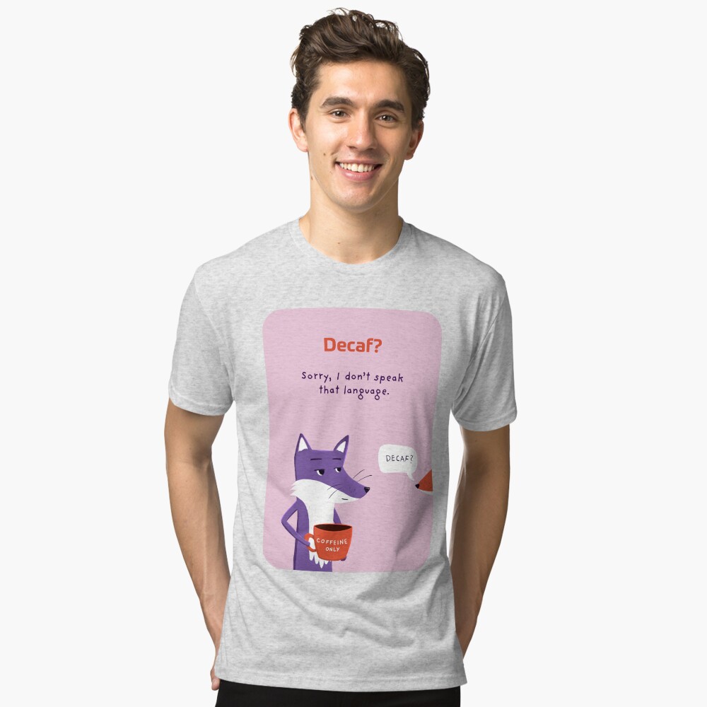 Item preview, Tri-blend T-Shirt designed and sold by ItsPurpleFox.