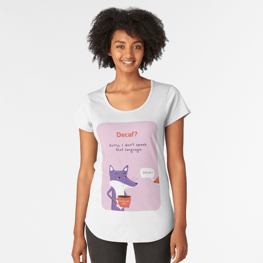 Item preview, Premium Scoop T-Shirt designed and sold by ItsPurpleFox.