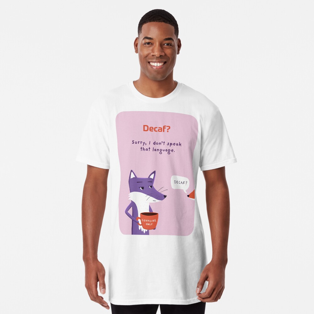 Item preview, Long T-Shirt designed and sold by ItsPurpleFox.