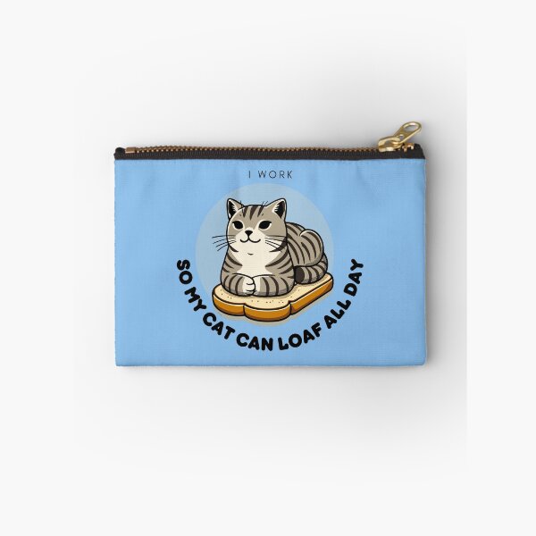 Item preview, Gray loafing cat designed and sold by pepinodemarst.