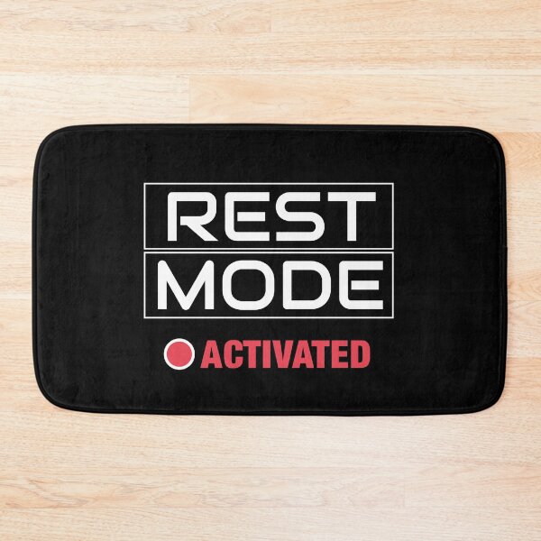 Item preview, Rest Mode Activated designed and sold by adam1762.