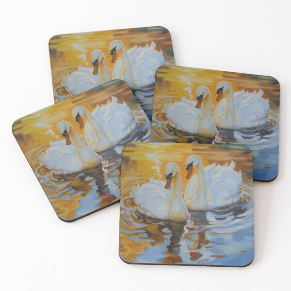 Item preview, A pair of swans together designed and sold by Veikko  Suikkanen.