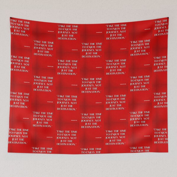 Item preview, "Take the time to enjoy the journey, not just the destination." designed and sold by CUTESTUFFnow.