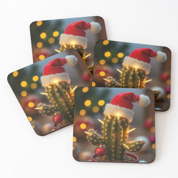 Item preview, Festive Christmas Cactus - Holiday Cheer designed and sold by ItheMattI.