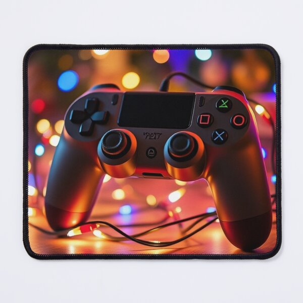 Item preview, Gaming Christmas - Controller Wrapped in Holiday Lights designed and sold by ItheMattI.