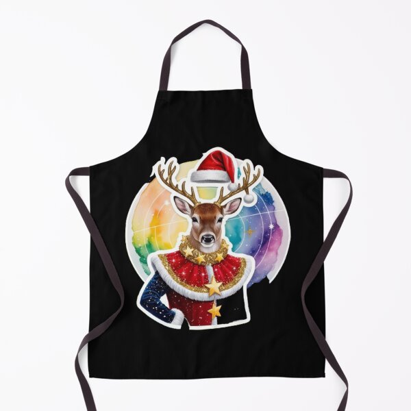 Item preview, Watercolor Reindeer Christmas Astrology Art designed and sold by Mudastro Astrology.