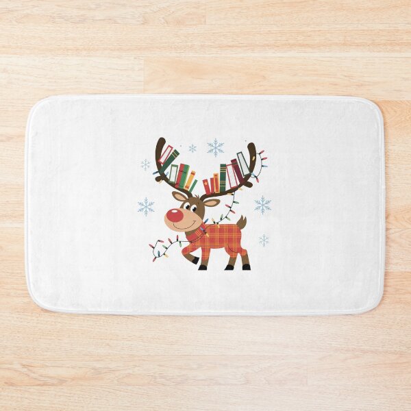 Item preview, reindeer and books designed and sold by jkrphoto.
