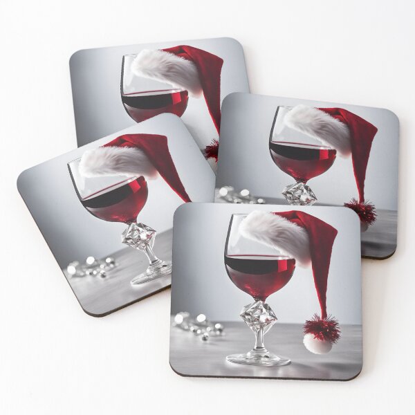 Item preview, Wine glass with a santa hat. designed and sold by JustSlay28.