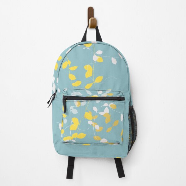 Item preview, Yellow and white leaves on a blue sky designed and sold by AcuarelasCA.