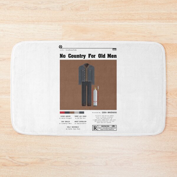 Item preview, No Country For Old Men Minimalist Movie Poster designed and sold by Hasan Can Guler.