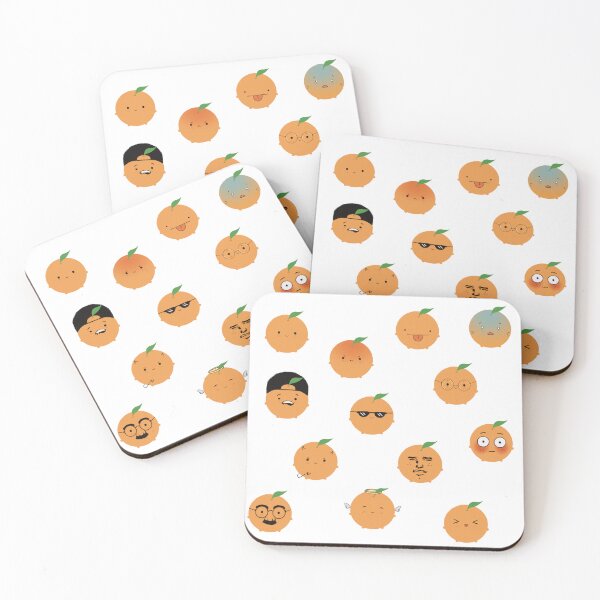 Artikelvorschau, Orangefarbene Emotes entworfen und verkauft von jookietea.