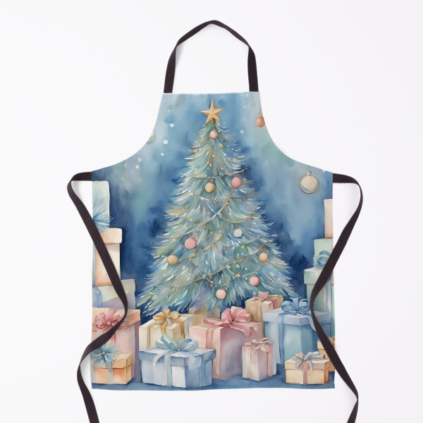 Item preview, BlueTrees , Christmas Tree Farm, Christmas Tree Path, Cute Winter Christams Happy Holidays designed and sold by KolorellaS.