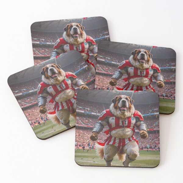 Item preview, Southampton FC Mascot Saint Bernard designed and sold by Pop-Culture-ai.