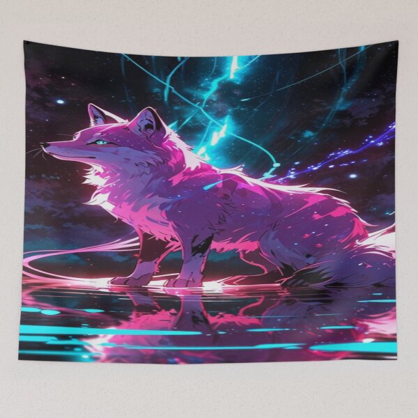 Item preview, Anime Astronomic Fox designed and sold by Enchanting Art Vista.