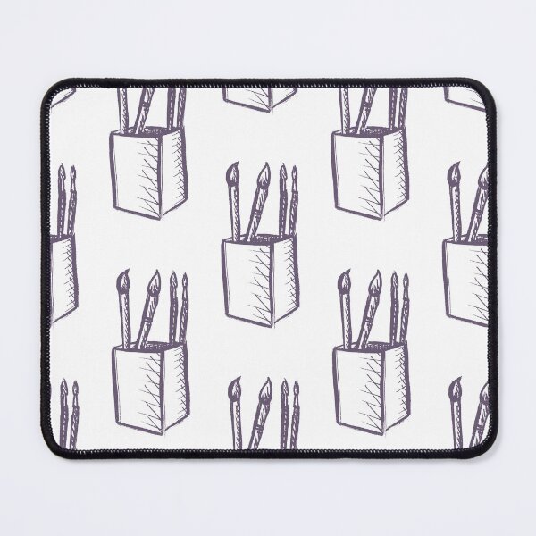 Item preview, Paint Brushes Purple Grey designed and sold by MagentaTwilight.
