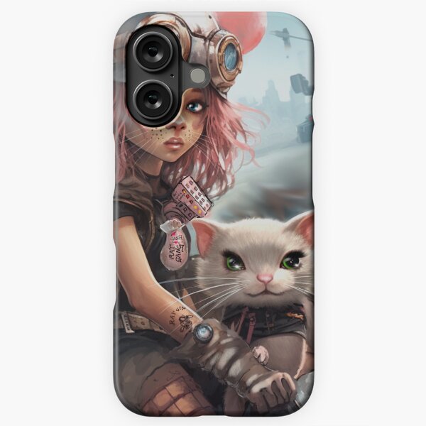 Rat Girl Racer from Rat Gang Crew and the Broken City by iServalan iPhone Snap Case