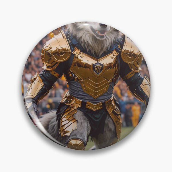 Item preview, Wolverhampton Wonderers FC Mascot Wolf designed and sold by Pop-Culture-ai.