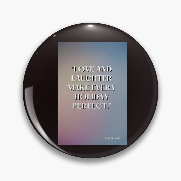 Item preview, "Love and laughter make every holiday perfect." designed and sold by CUTESTUFFnow.