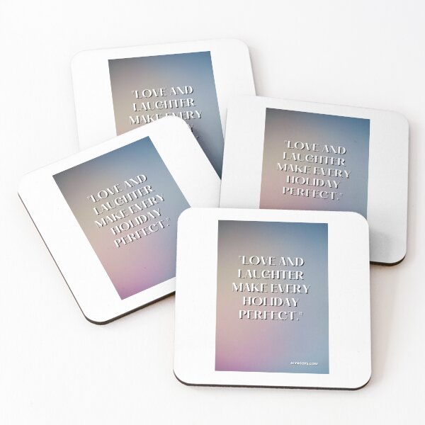 Item preview, "Love and laughter make every holiday perfect." designed and sold by CUTESTUFFnow.