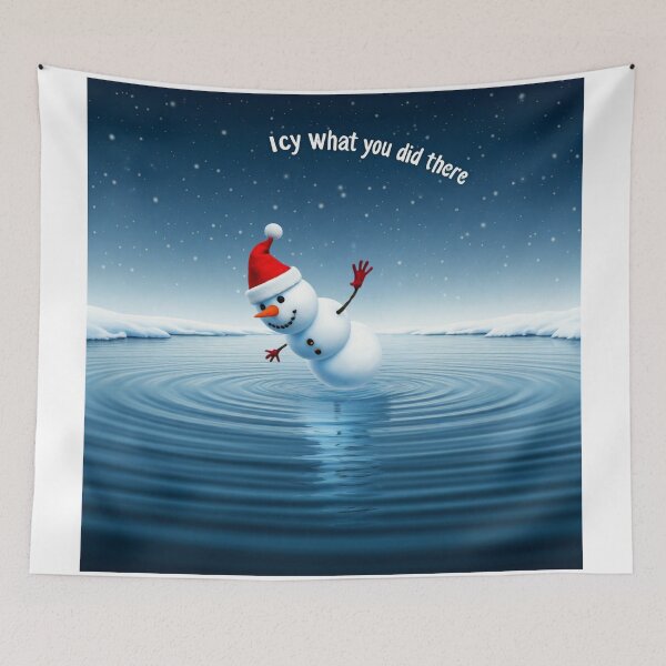 Item preview, Icy What You Did There designed and sold by FitEnvy.