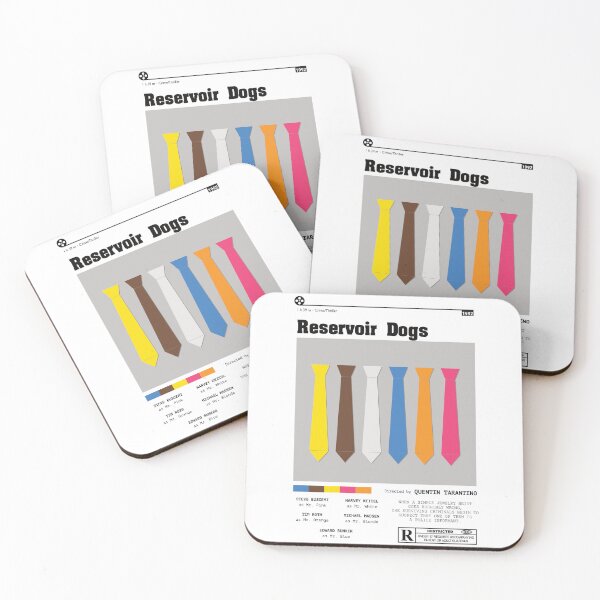 Item preview, Reservoir Dogs Minimalist Movie Poster designed and sold by Hasan Can Guler.