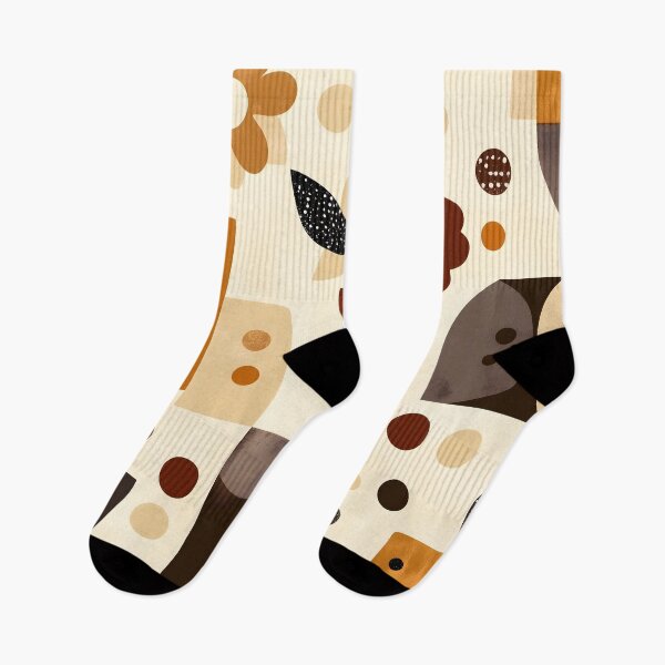 Item preview, Mid-Century Geometric Floral Pattern designed and sold by Soul-Sparks.
