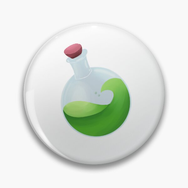 Item preview, Green Magic Potion designed and sold by Kittykannibal.