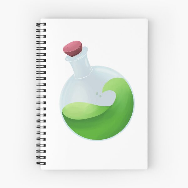 Item preview, Green Magic Potion designed and sold by Kittykannibal.