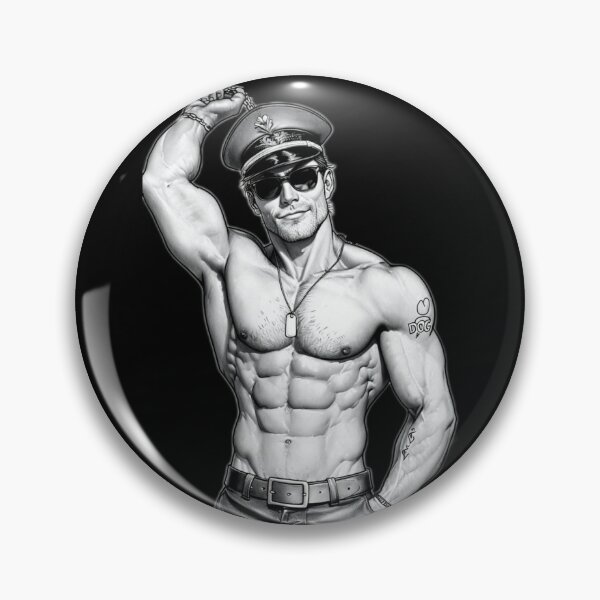 Artikelvorschau, Gay Chains of Love Militärische Väter Leder Pride Grafikdesign entworfen und verkauft von ItsAKinkThing.