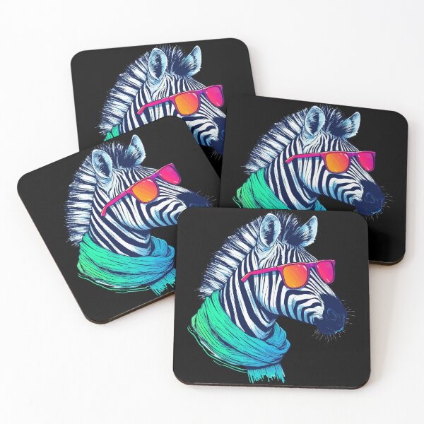 Item preview, Cool Zebra Sunglasses Summer designed and sold by TomFrontierArt.