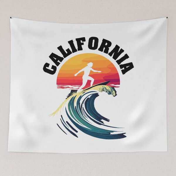 Item preview, California (with Black Lettering) designed and sold by VelvetRoom.