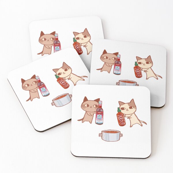 Item preview, Cats Making Curry  designed and sold by kayla-kn.
