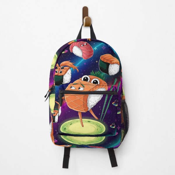 Item preview, Artwork Sushi Characters Space Adventure Fun Travel Food designed and sold by ART ATTACK ZONE.