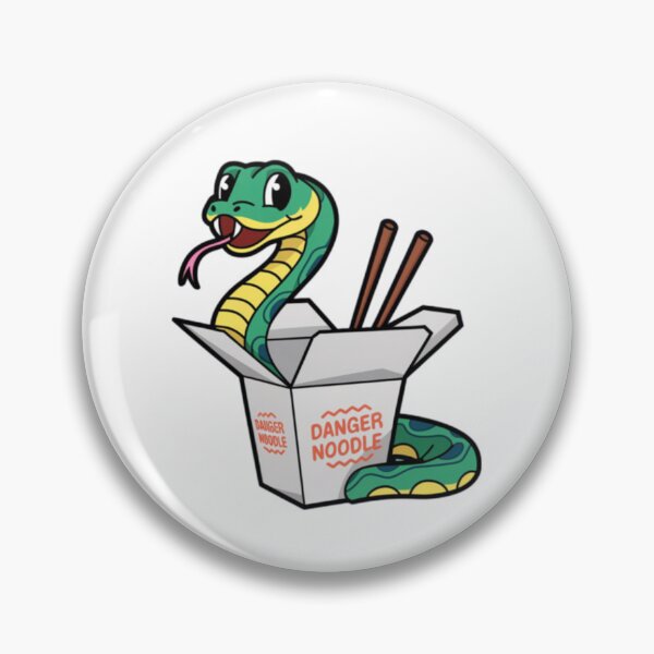 Item preview, Danger Noodle designed and sold by WaffleGhostShop.