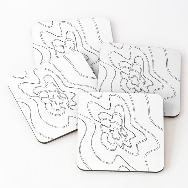 Item preview, Abstract  pattern - black and white. designed and sold by K.S ART.