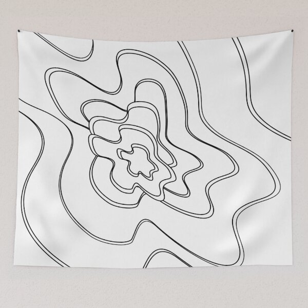 Item preview, Abstract  pattern - black and white. designed and sold by K.S ART.