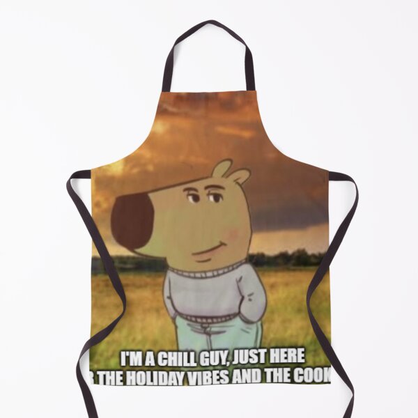 Item preview, Chill Guy - Just Here for Holiday Vibes and Cookies designed and sold by ItheMattI.