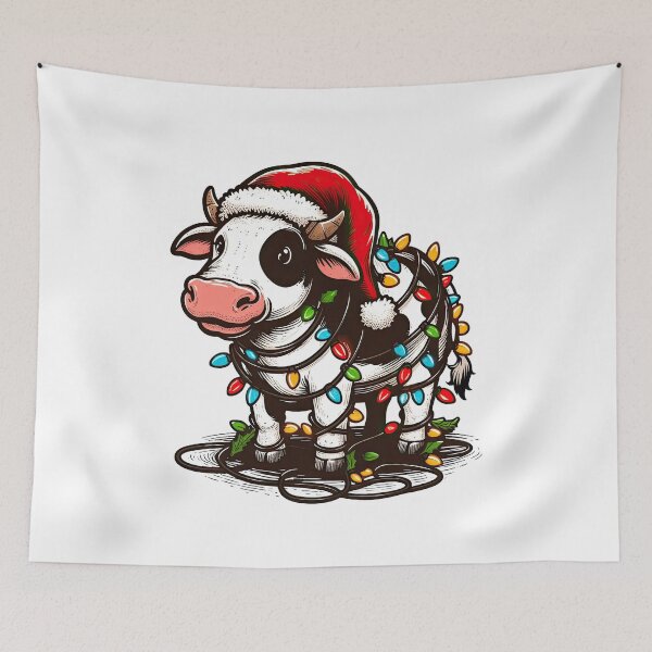 Item preview, Cow Christmas Costume designed and sold by doodIllustrate.